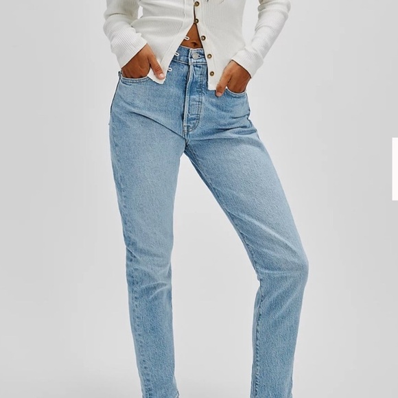 Levi's Denim - Women's Levi premium 501 skinny jeans size 29